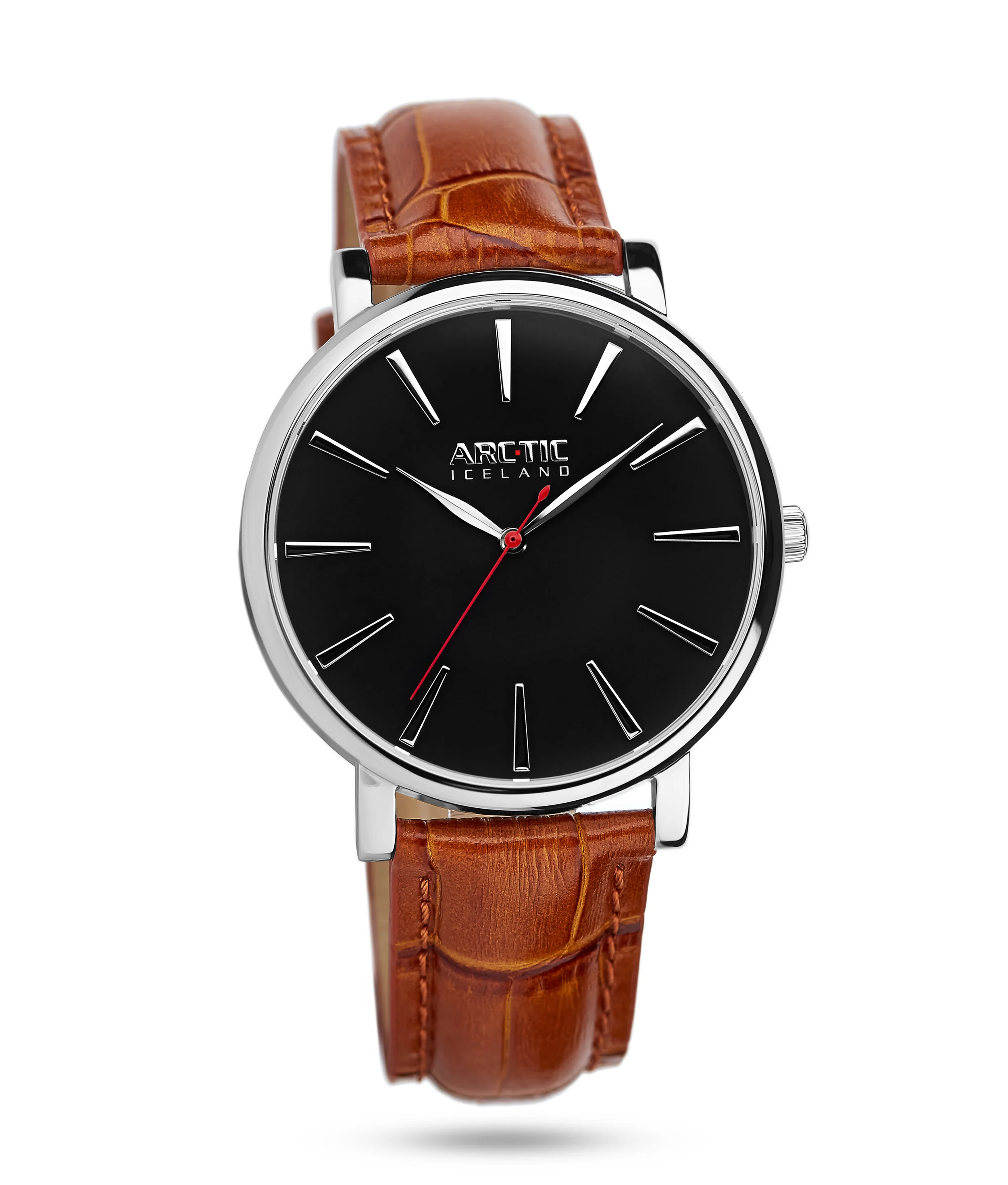 Retro black 36 mm /silver indexes — ArcTic Iceland